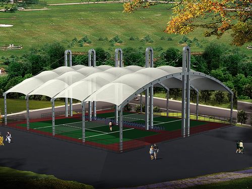  南京天幔膜結構工程 產品展廳