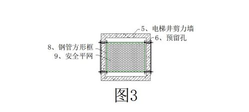 建筑工程電梯井工具式操作平臺施工工法