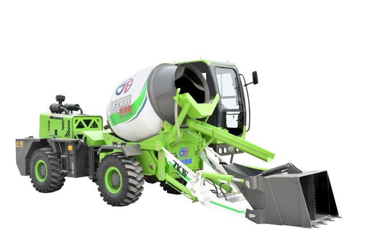 中科聚峰攪拌車供應自動攪拌車建筑工程全自動上料攪拌車常年供應自動