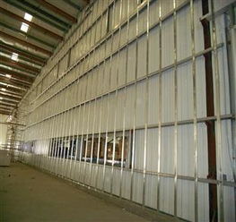 廠房耐火極限1 4小時(shí)防火墻施工圖片,廠房耐火極限1 4小時(shí)防火墻施工高清圖片 上海雕美建筑裝飾公司,